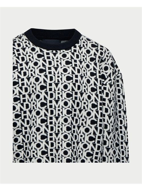 John Richmond children's all-over logo sweater JOHN RICHMOND | RBA25042MALETTERING